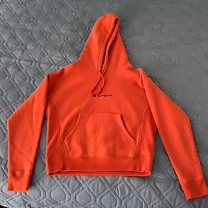 Champion cropped hoodie